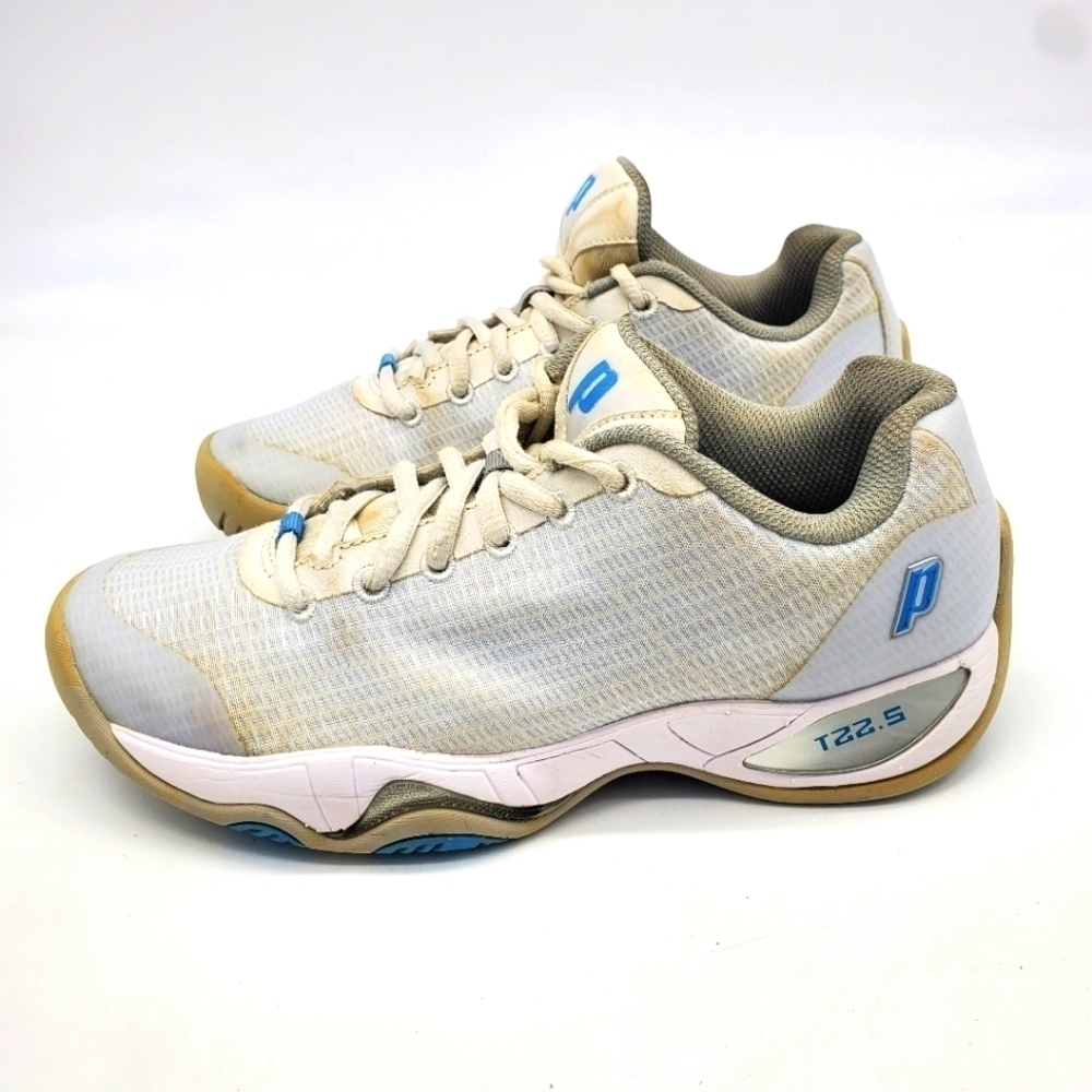 Prince T22.5 Womens White Athletic Running Shoes Size 7 Sneakers 8P492746